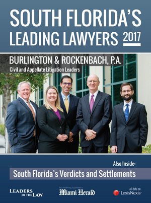 2017 New York's Leading Lawyers